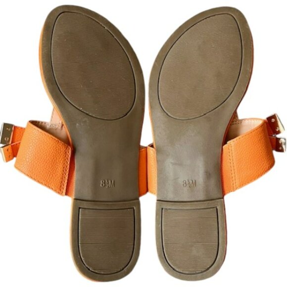 Bandolino Toe Post Sandals Bow Detail - Orange - 8.5M - Picture 10 of 10